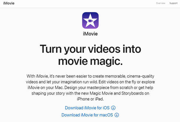Apple-iMovie-Free-Video-Editor-For-Mac