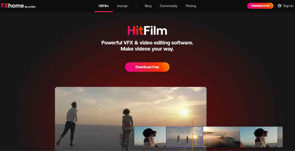HitFilm-Free-VFX-Video-Editing-Software