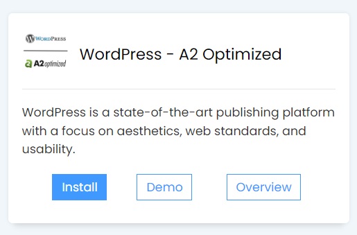 WordPress A2 Optimized