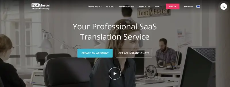 TextMaster: Professional SaaS Translation Service