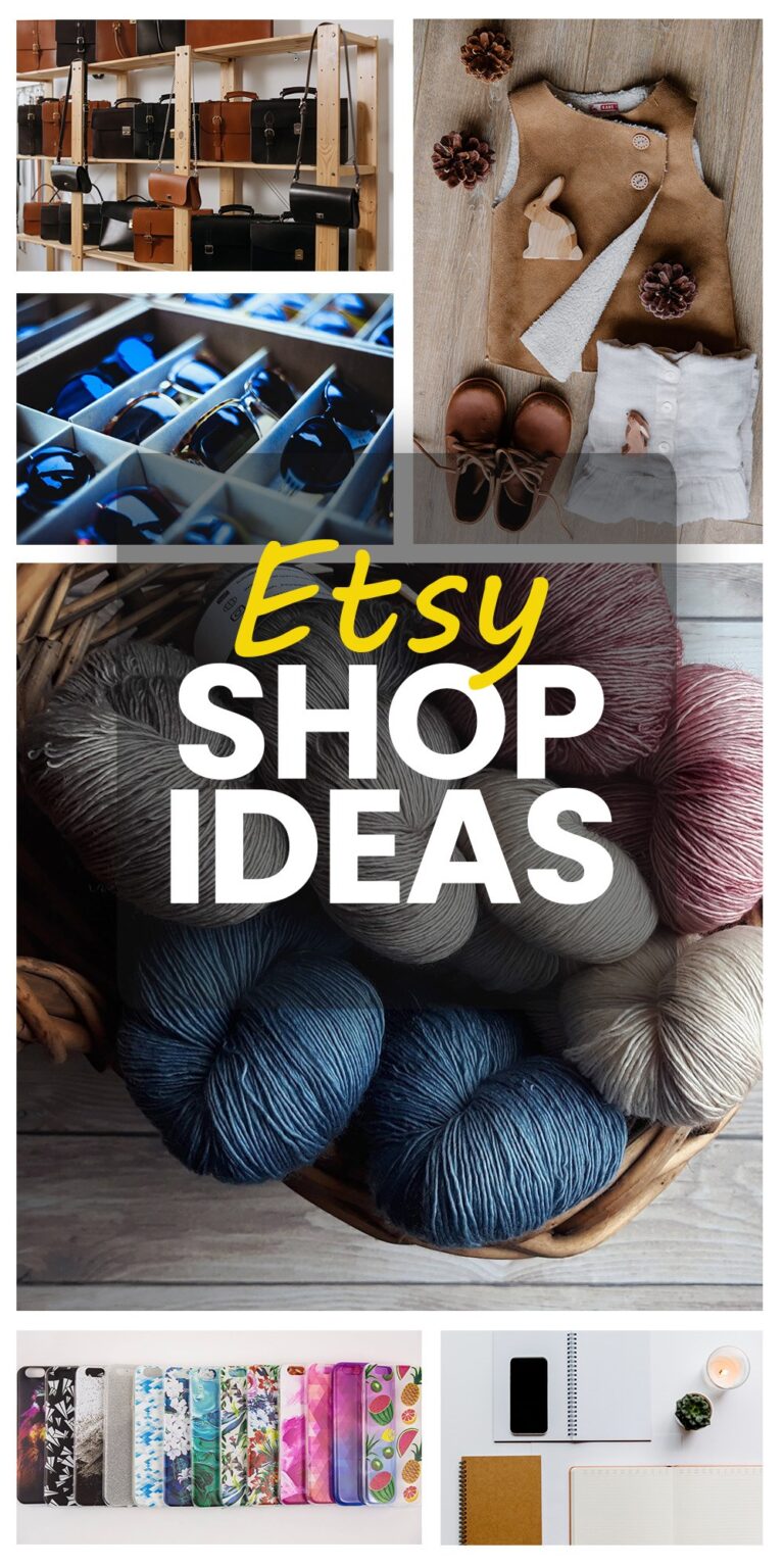 30 Incredibly Simple Etsy Shop Ideas to Start Today