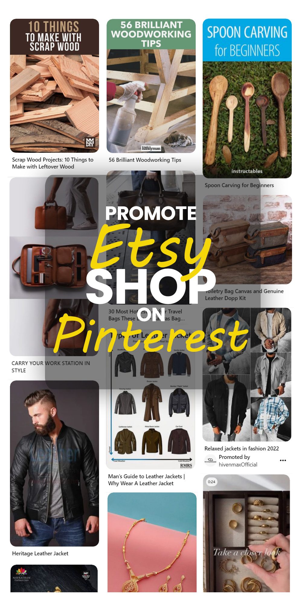 Promote Etsy Shop On Pinterest